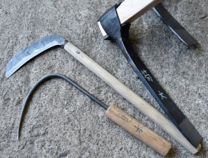 Okubo Blacksmith makes hoes, sickles and all other agricultural implements