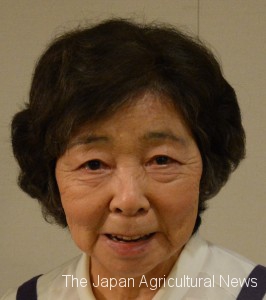 Morita (bottom left corner) takes part in local No no Ikebana exhibitions and helps the expansion of the new art form.