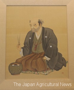 Portrait of Shoshichi Agui (collection of Dainippon Hotokusha, Kakegawa city, Shizuoka prefecture)