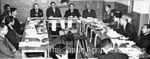 In October 1951, implement policy of life kyosai (mutual insurance) was decided in board of directors of Zenkyoren, which was held in Sapporo city (from "Evolution History of Agricultural Cooperatives Mutual Insurance")