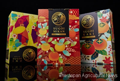 New boxes exclusively designed with impressive Japaneseness (Photo by Rengo)