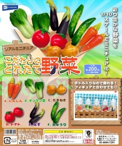 There are many kinds, including fertilizer bags with soil-like contents and very realistic vegetable miniatures.