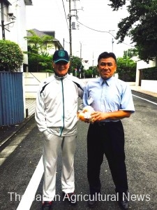 Nagashima (left) and Kono, nicknamed Gen-chan (photo by Gen-chan)