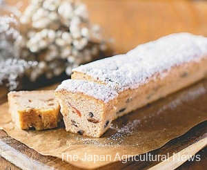 Fluffy Stollen made from rice flour PHOTO COURTESY OF TSUNO CO